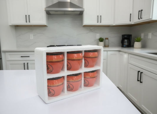 Ethnic Charm Ceramic Cups