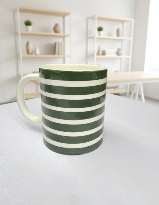 Green Stripe Mug