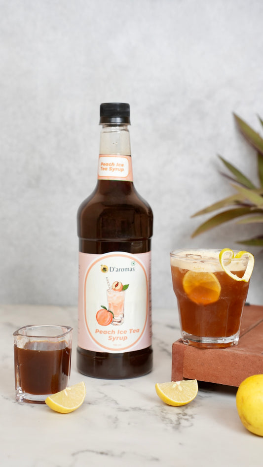 Peach Ice Tea Fruit Syrup 750ML