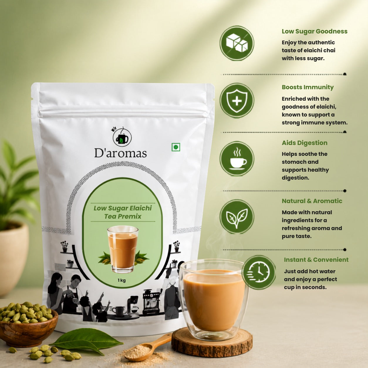 cardamom tea premix