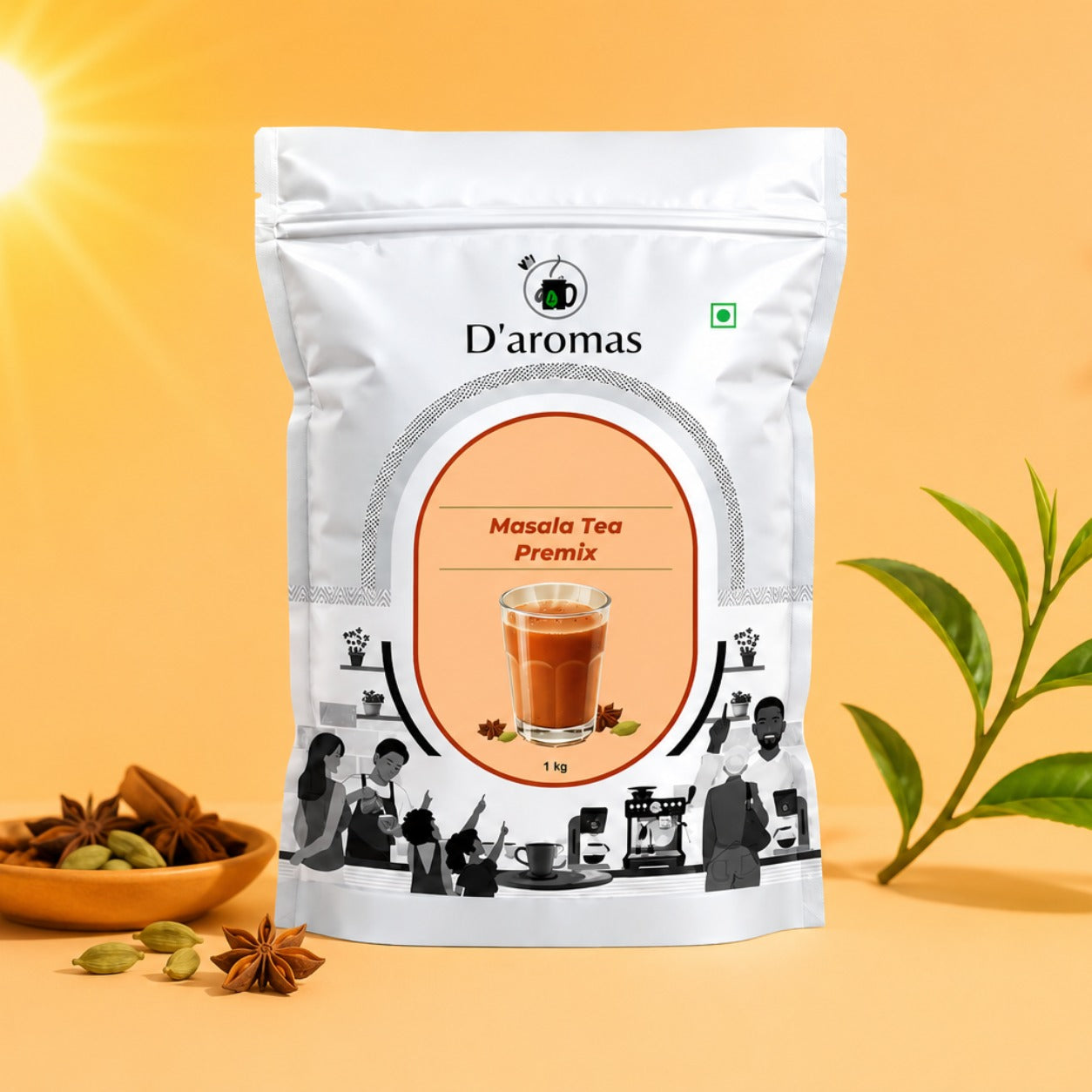D'aromas masala tea premix