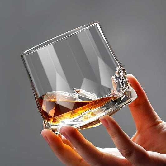 Spinning Whiskey Glass