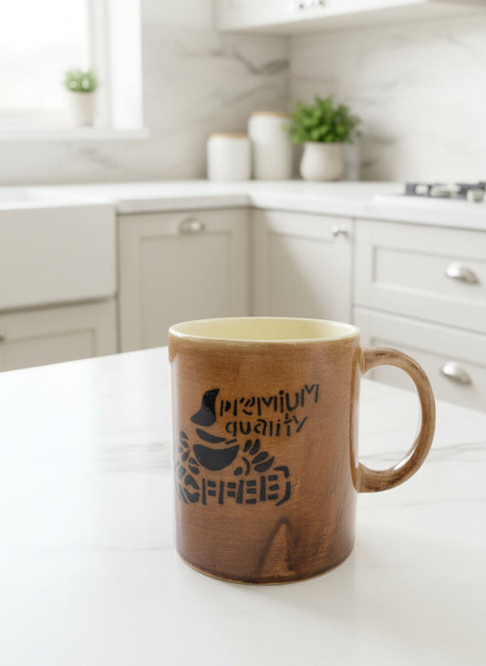 Rustic Brown Coffee Mug