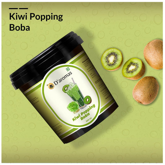 Kiwi Fruit Flavored Popping Boba