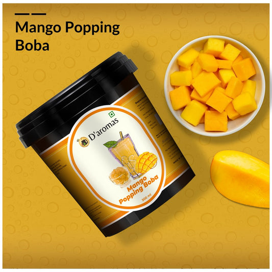 Mango Fruit Flavoured Popping Boba