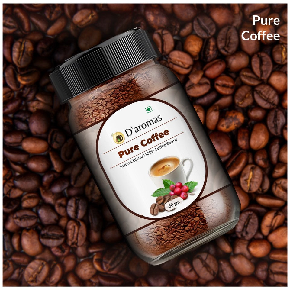 Pure Instant 100% Pure Instant Coffee Powder 100g – Daromas