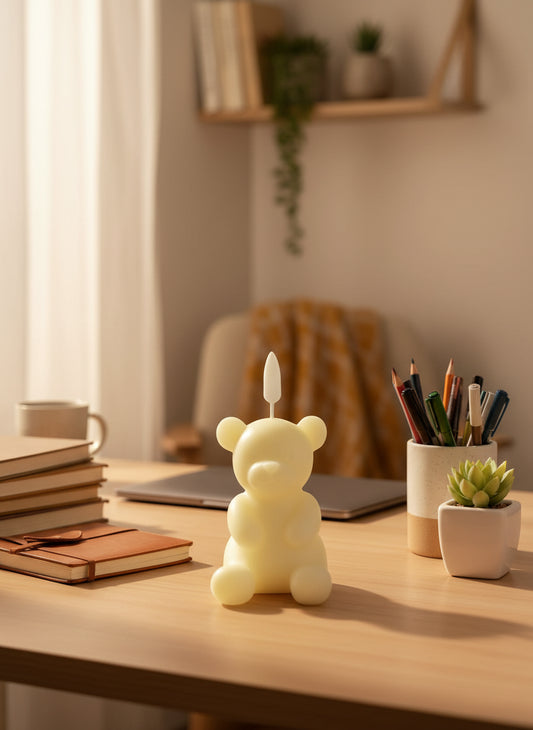 Teddy Bear LED Candle