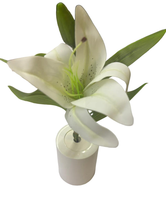 D'aromas Lily LED Light - White
