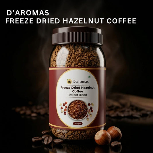 Freeze Dried Hazelnut Coffee - 100g
