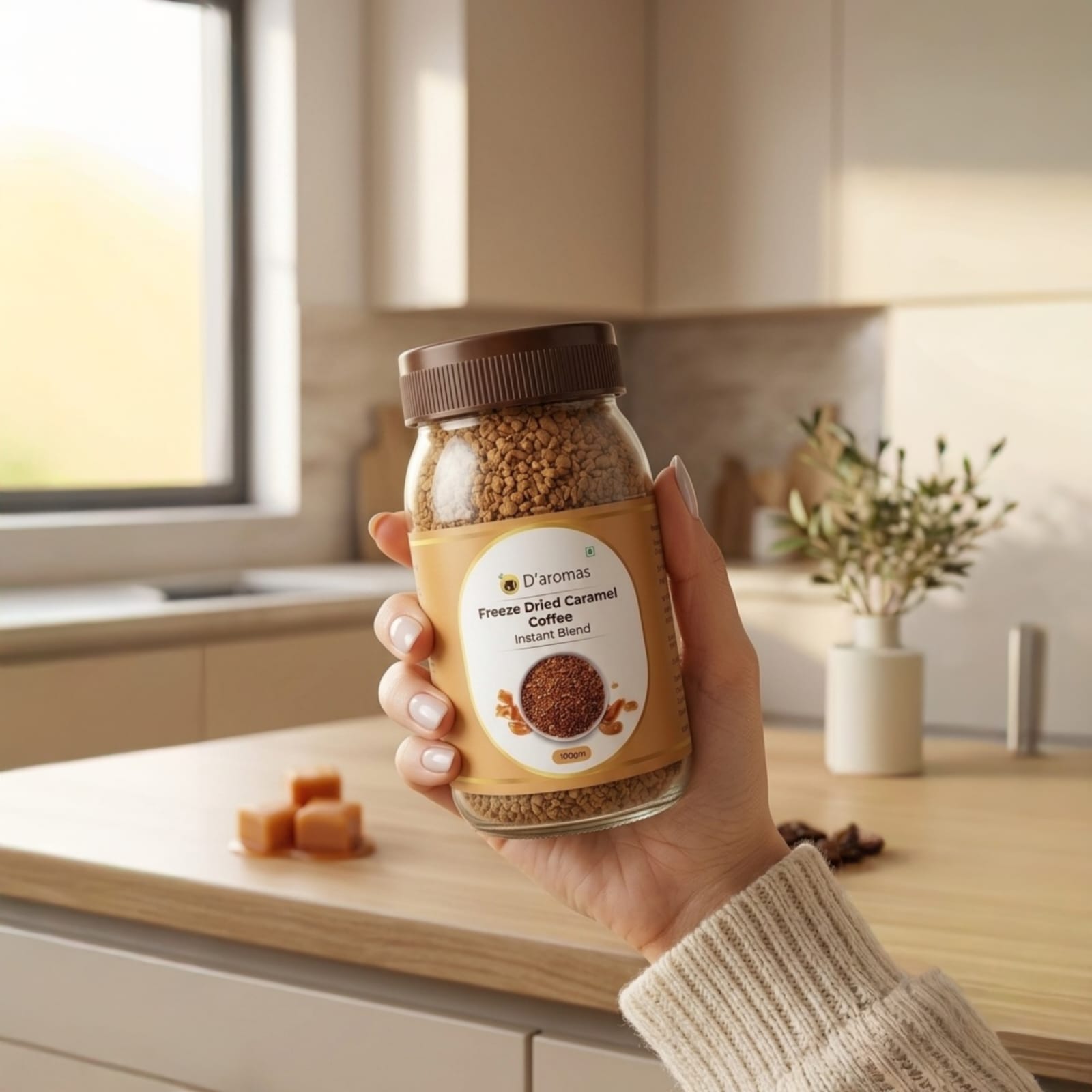 Freeze Dried Caramel Coffee - 100g – Daromas