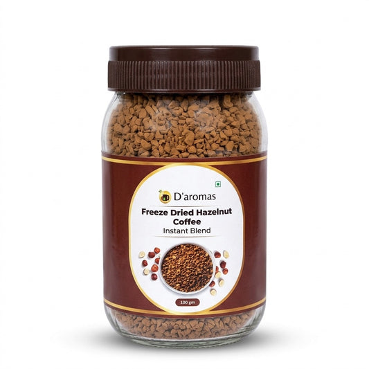 Freeze Dried Hazelnut Coffee - 100g