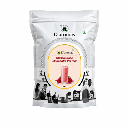 D’aromas Rose Milkshake Premix (Artificial Rose Flavour)