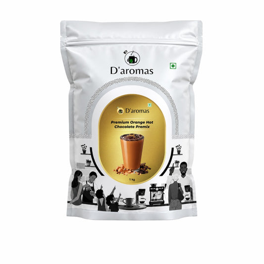 D’aromas Premium Orange Hot Chocolate Premix