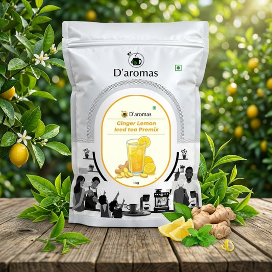 Ginger Lemon Ice Tea Premix