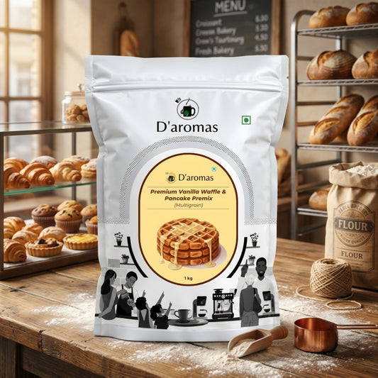 Premium Vanilla Waffle & Pancake Premix (Multigrain)