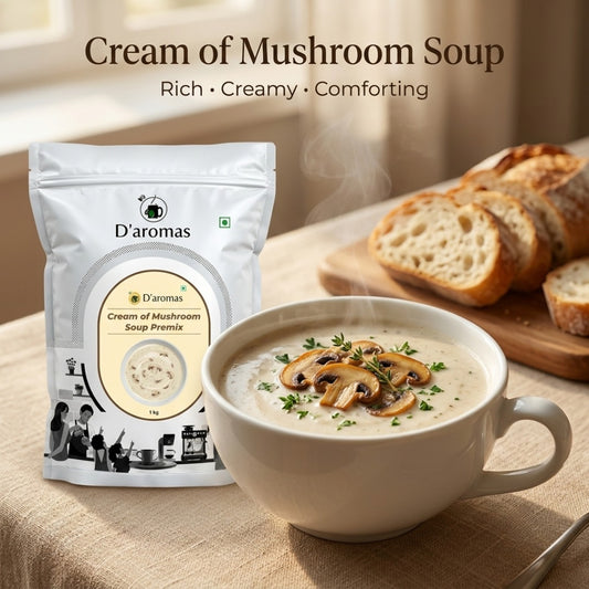 Instant Cream Mushroom Soup Premix