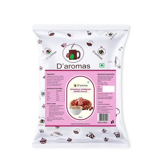 Strawberry Crispy Belgian Waffle & Pancake Mix (Multigrain)