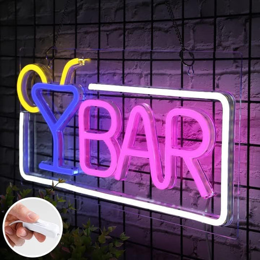 Bar Sign Design Neon LED Light