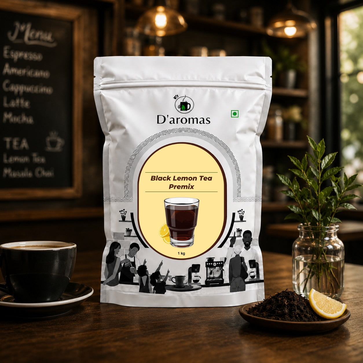 D'aromas Black Lemon Tea Premix 