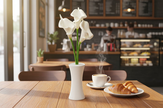 Calla lily LED light - White