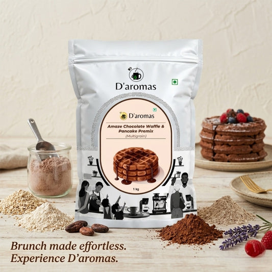 Amaze Chocolate Waffle & Pancake Premix (Multigrain)