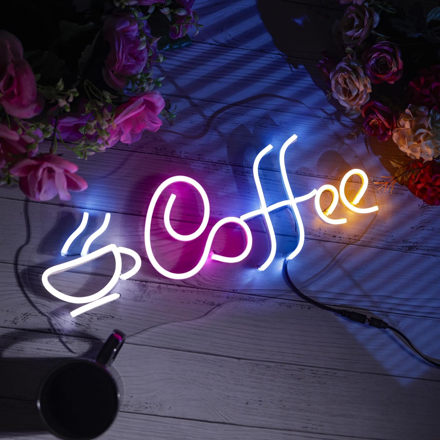 Coffee Design Neon LED Light – Daromas