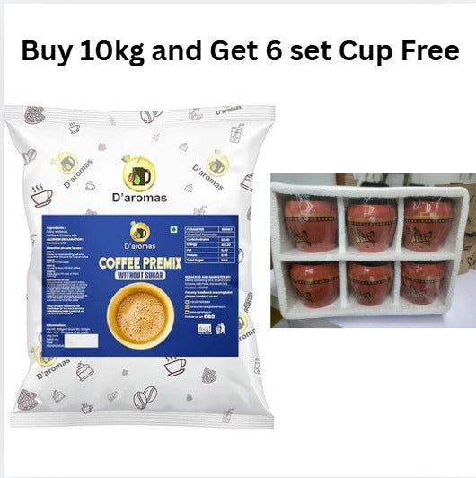 Sugarfree Coffee premix - 10kg Get a Free Desi Tradition Set