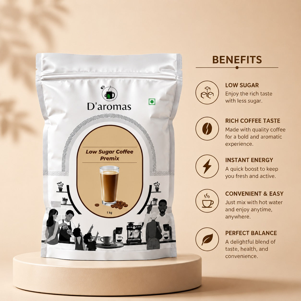 Low Sugar Coffee