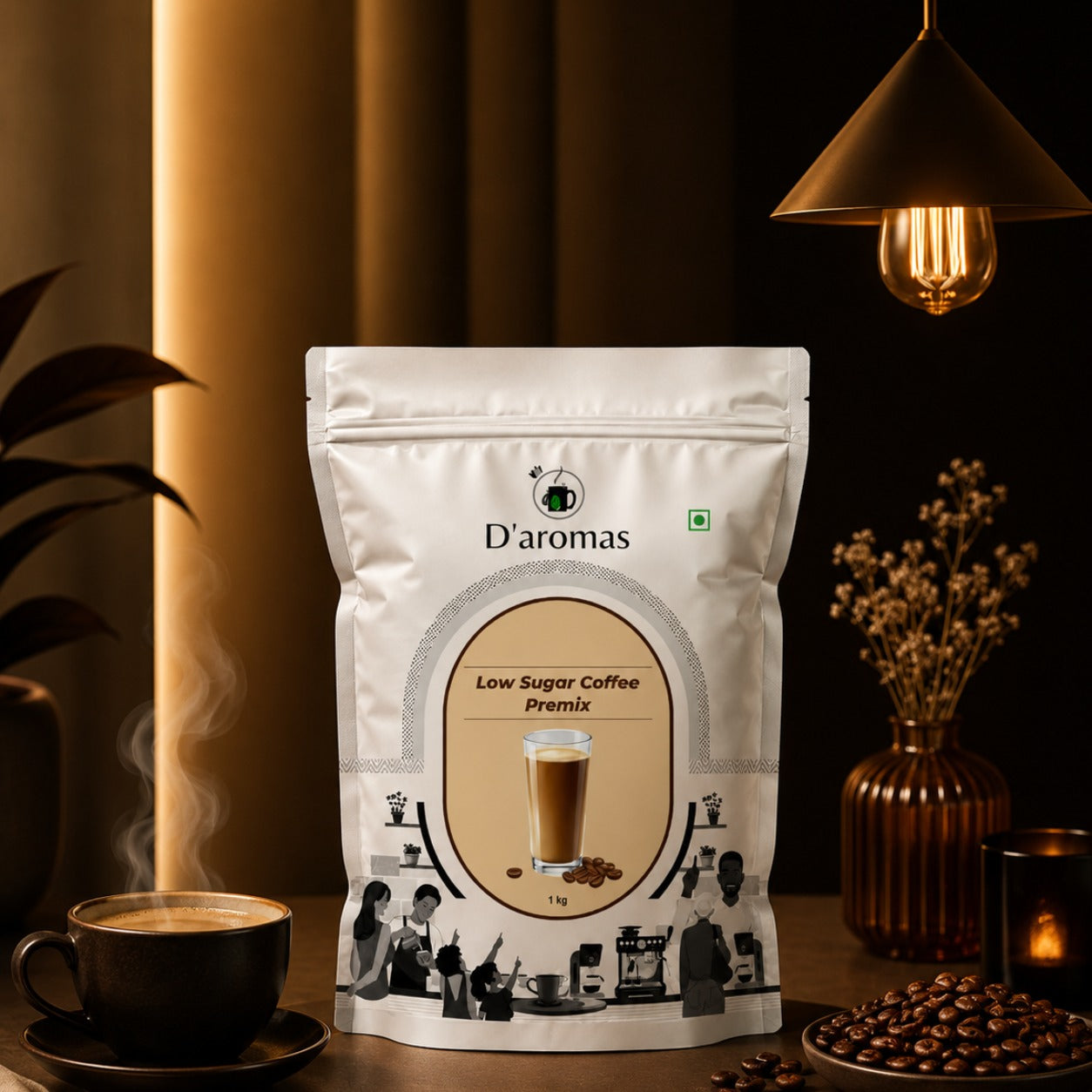 Low Sugar Coffee Premix