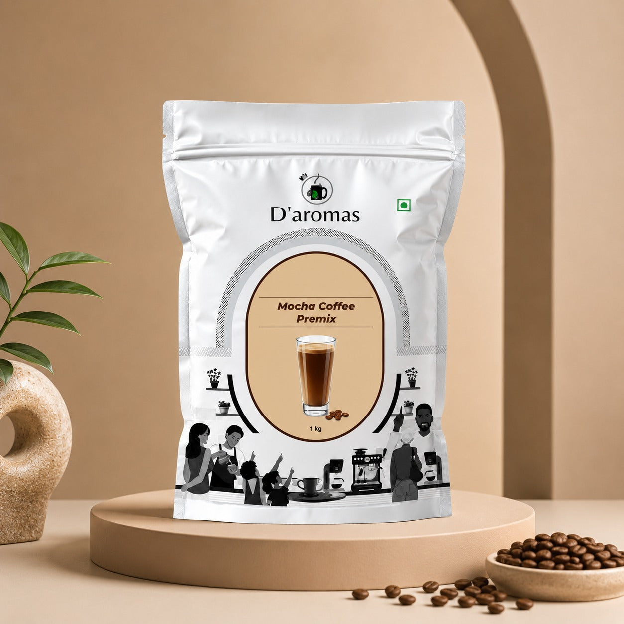 mocha coffee premix