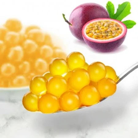 Passion Fruit Popping Boba