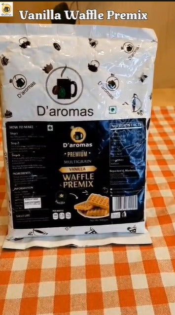 Amaze Vanilla Waffle Premix (Multigrain)