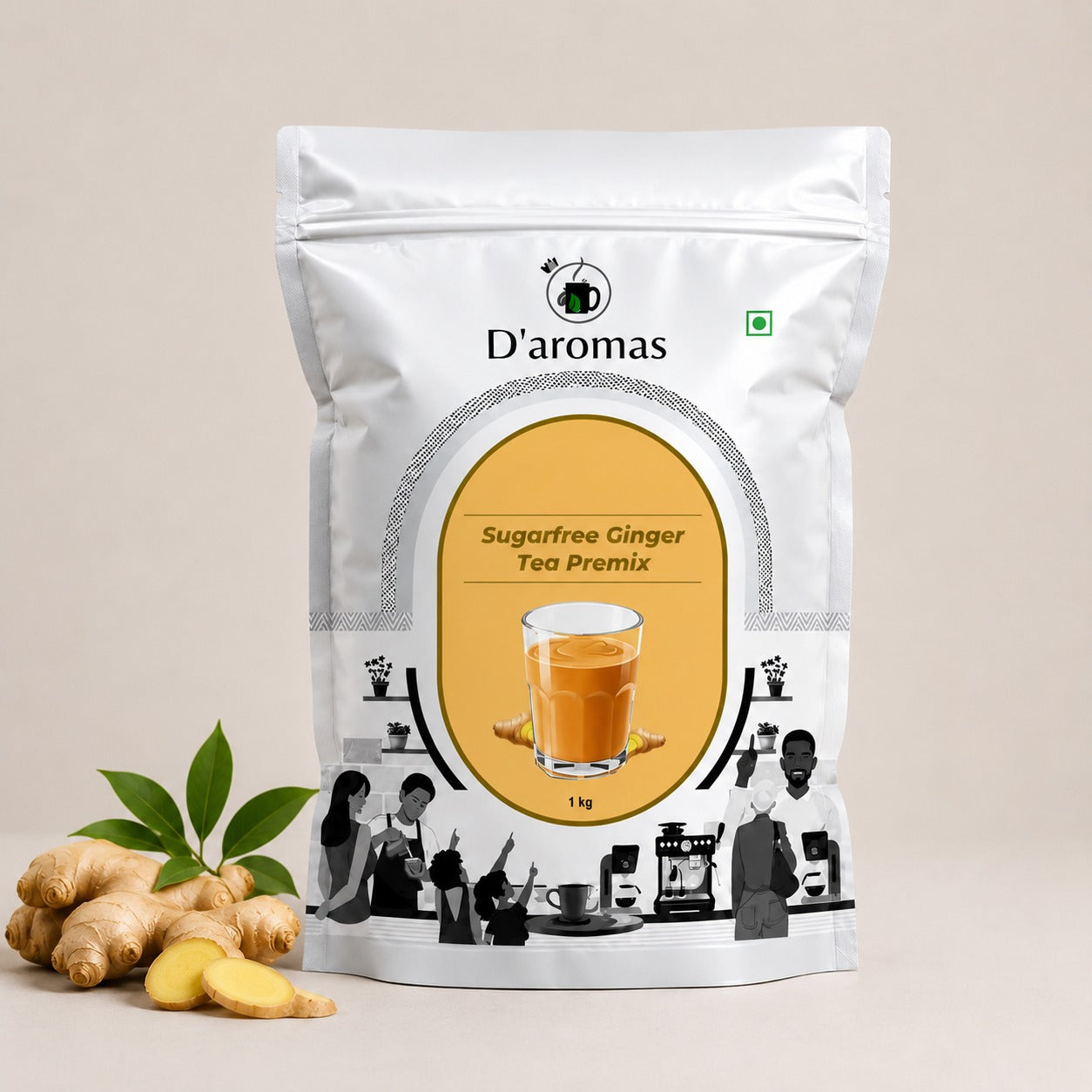 sugar free ginger tea premix
