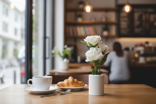 White Rose LED Light